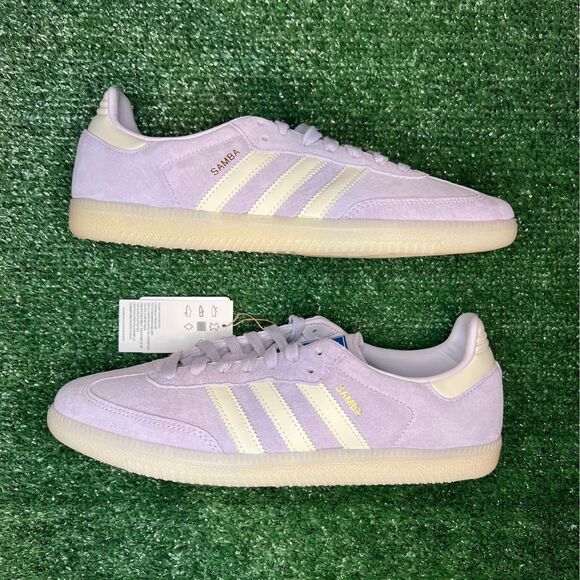 NEW Adidas Samba OG 'Silver Dawn' Men’s Size 10 IG6176 - Picture 2 of 7